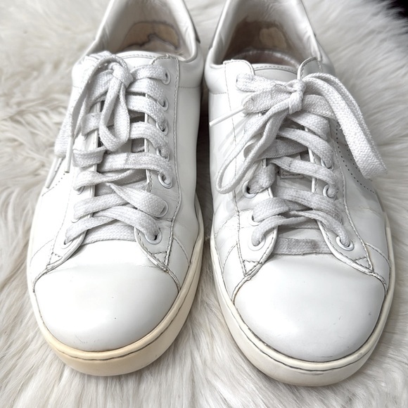 GUCCI Ace Perforated Leather Sneakers - Picture 4 of 14